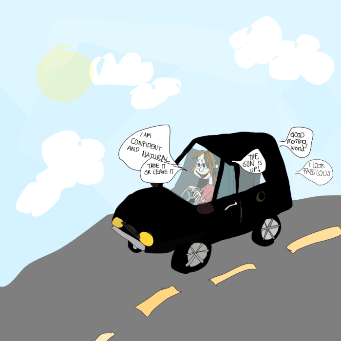 Snakke engelsk i bilen