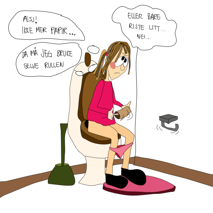 ikke mer dopapir 900