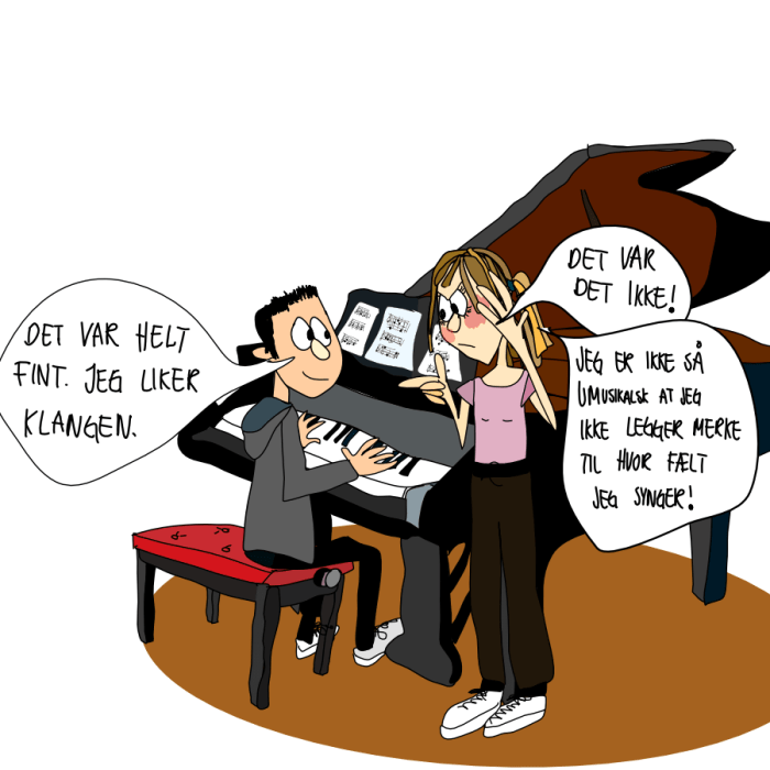 så fælt jeg synger