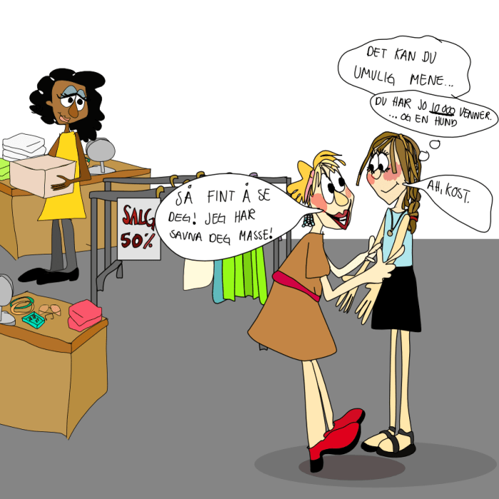 SÅ HYGGEIG Å SE DEG